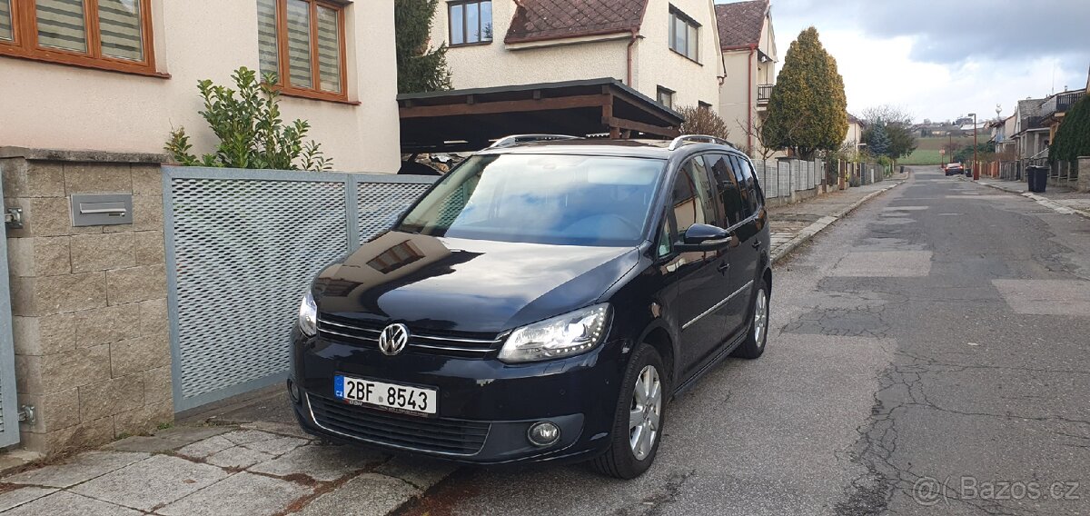 Vw Touran 1.4 TSI, DSG, panorama, 7 místné