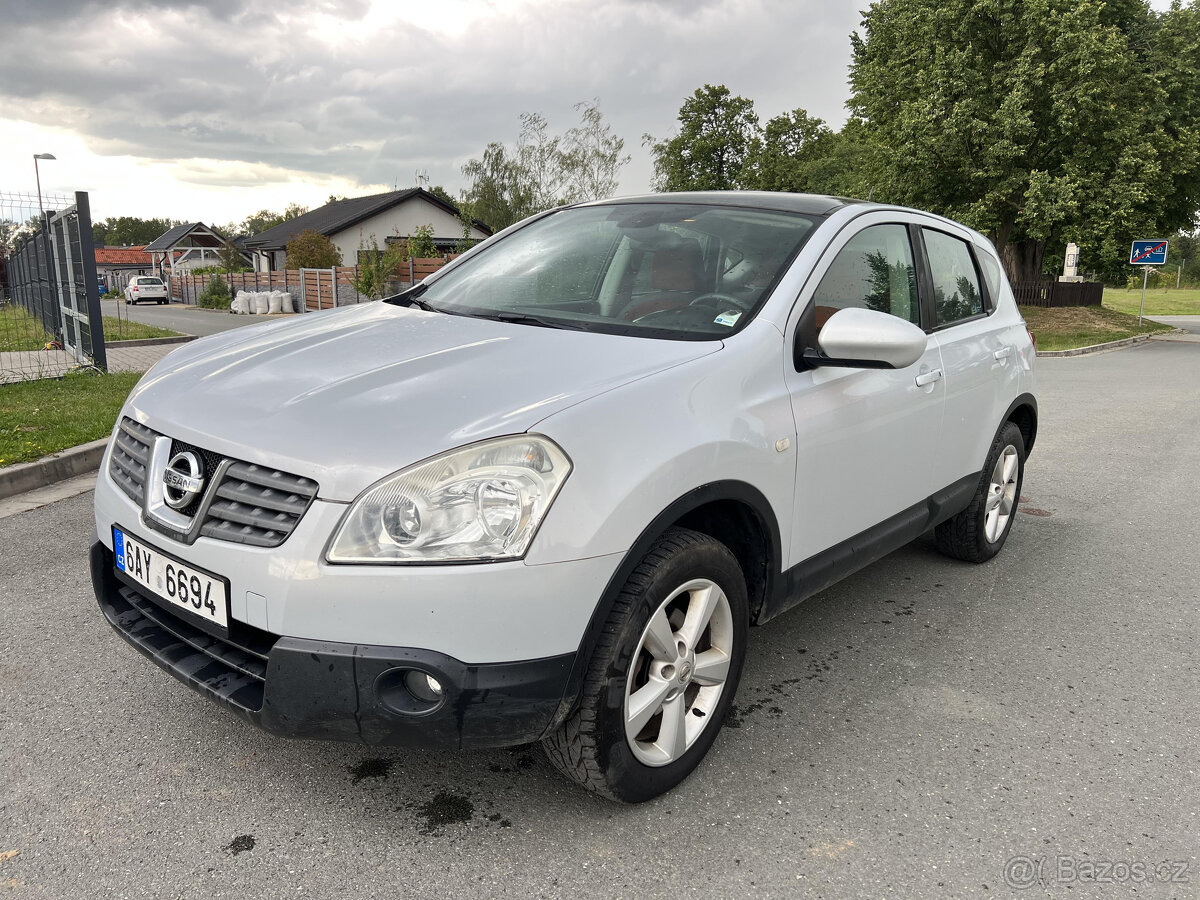 Nissan Qashqai 1.5dci 78kW rv.08 Najeto 273TKM,PůvodCZ