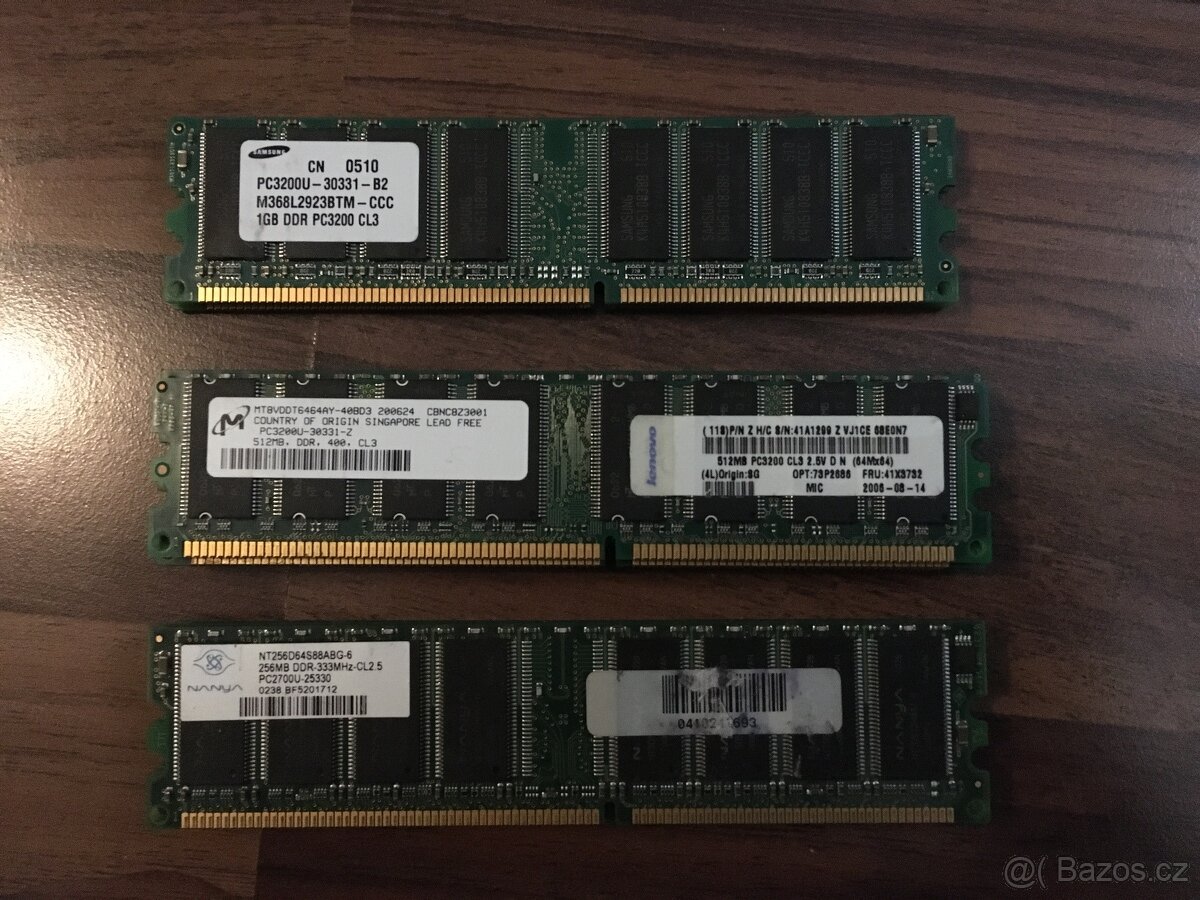 paměti RAM, DDR