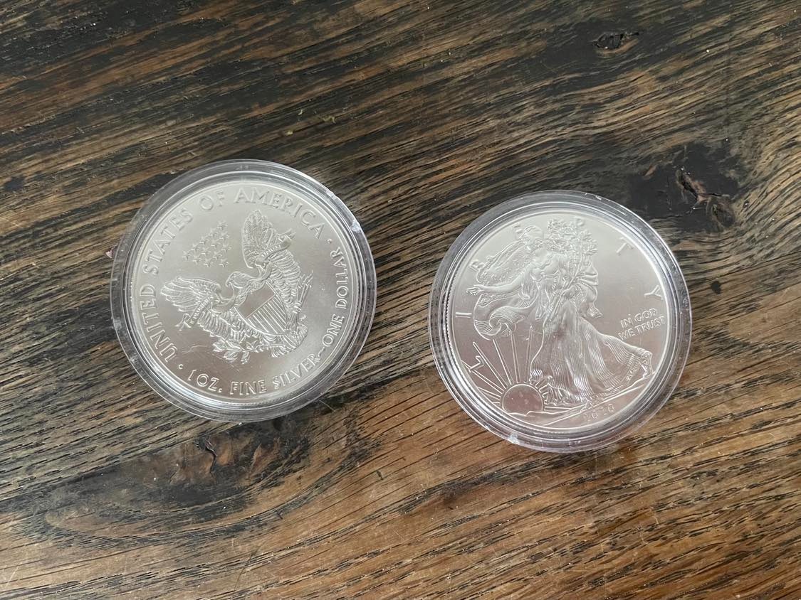 American Eagle (1 oz) - 2x stříbrná mince