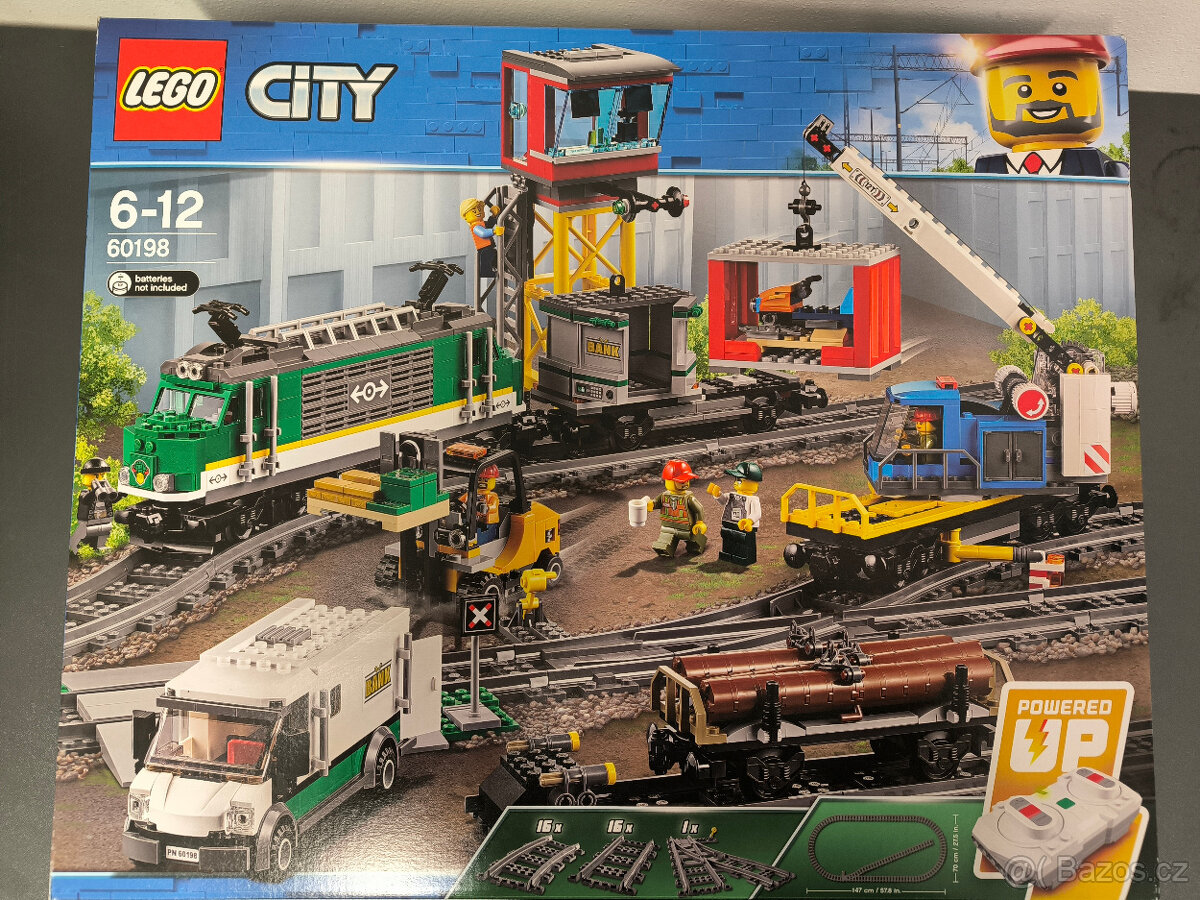 Lego City 60198 Nákladní vlak - nový