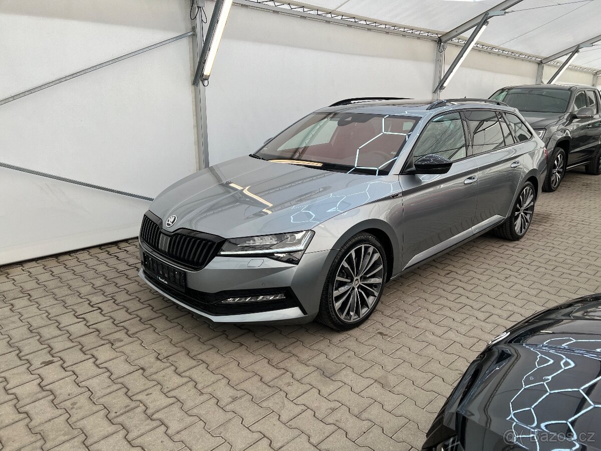 Škoda Superb III combi 2.0TDi,140kW,DSG,4x4,Sportline,tažné