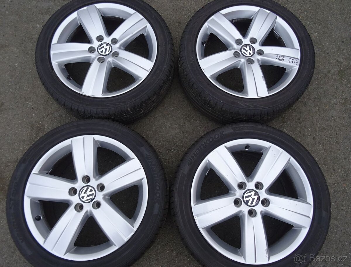 Alu disky origo Volkswagen,Škoda, 17", 5x112, ET 47, letní