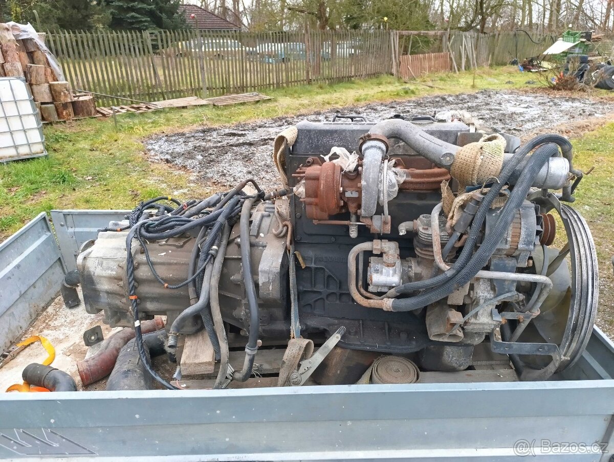 Motor Renault Midlum komplet + převodovka