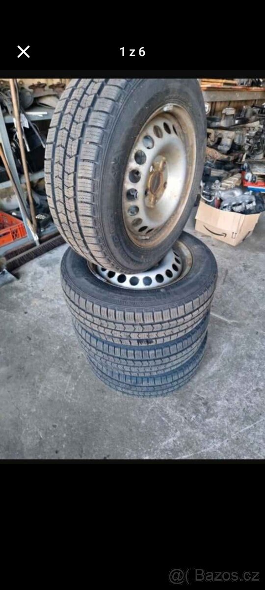 Zimní sada Nexen VW T5 205/65 R 16C 107/105T DOT 22/23