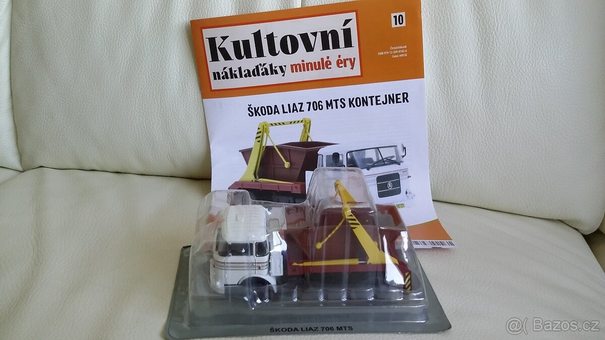 Škoda Liaz 706MTS kontajner DeAgostini 1/43