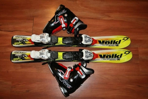 lyže Volkl race Tiger 80 cm , lyžiarky nordica