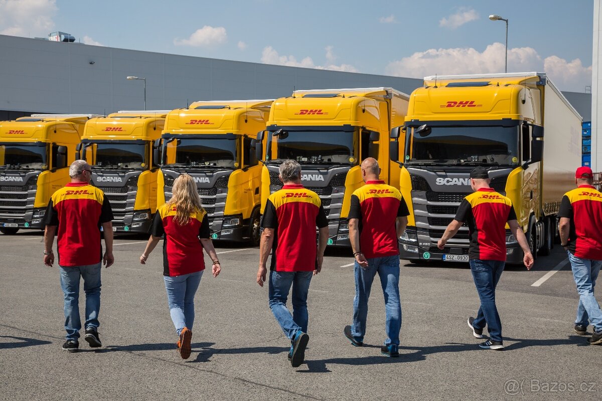 DHL ŘIDIČ/KA KAMIONU C+E, MKD - 55.000-65.000,- ČISTÉHO