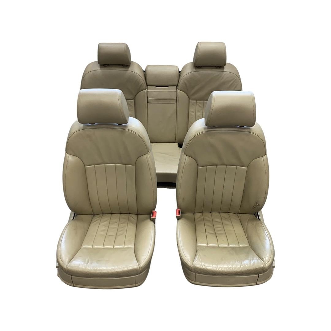 Kompletní sedačky béžová kůže AUDI A8 4E r.v. 2006