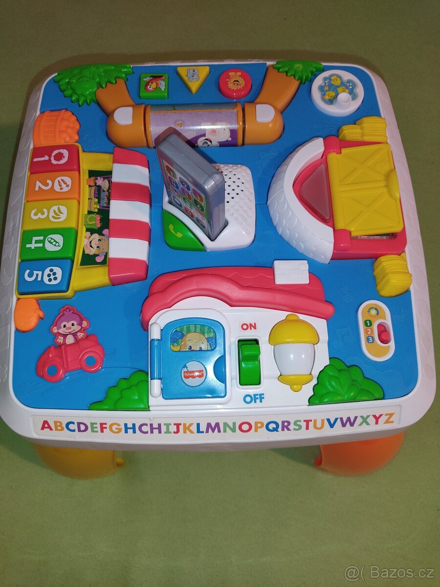 Fisher-Price Pejskův stoleček Smart Stages CZ/EN