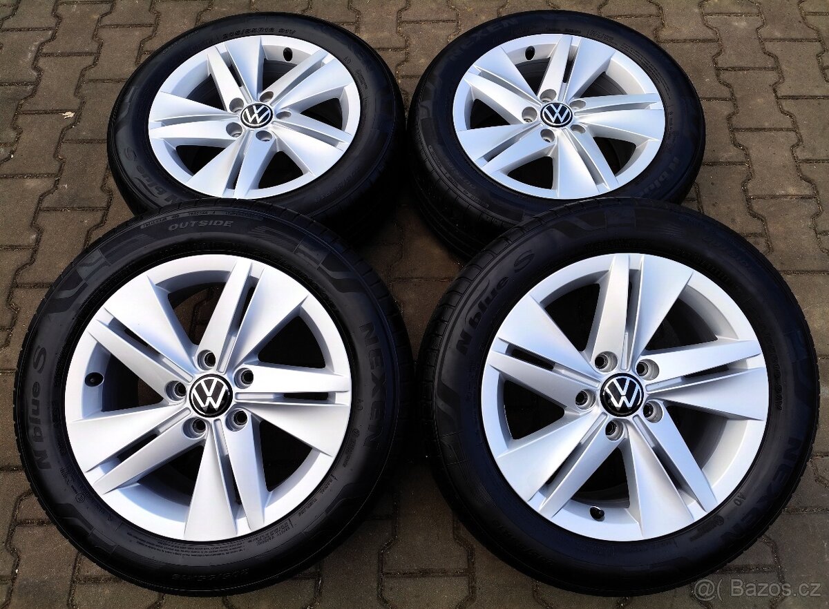 Alu kola originál Volkswagen Golf VIII 5x112 R16 Norfolk