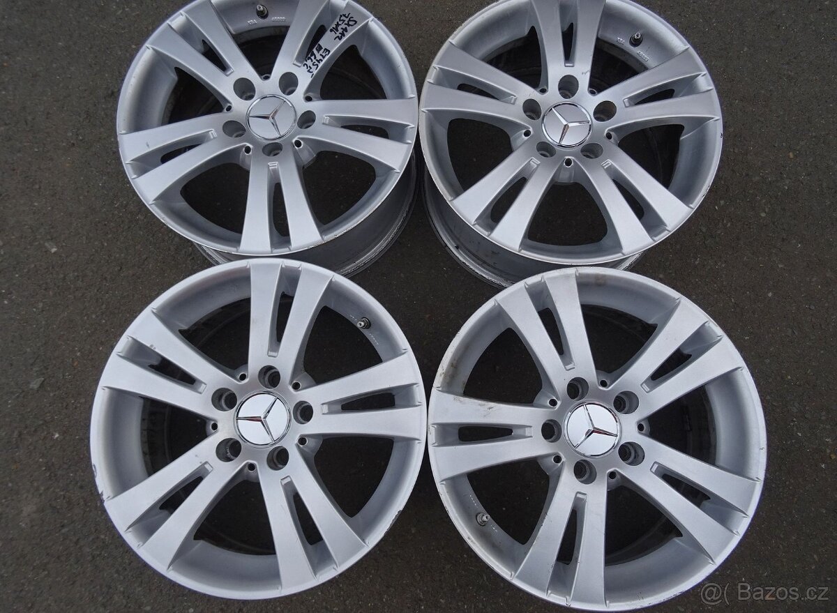 Alu disky Mercedes, 16", 5x112, ET 45,5 , šířka 7,5J