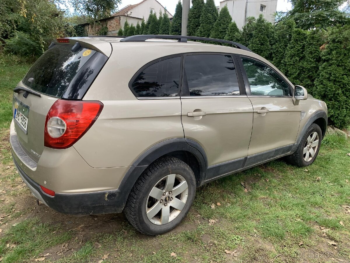 Chevrolet captiva 2.4 lpg nepojízdný