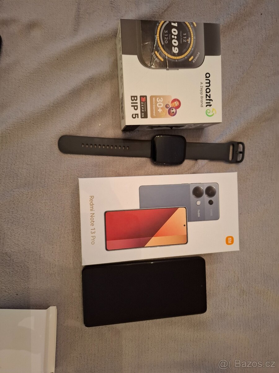 Xiaomi redmi note 13 PRO+ hodinky amazfit