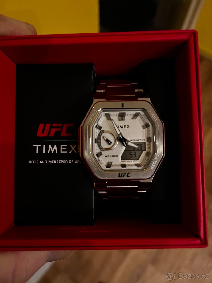 Nové orig. hodinky Timex UFC TW 2V84700 JR krásné zpracování