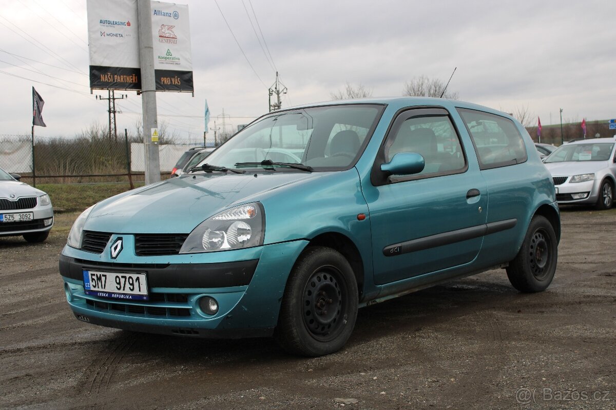 Renault Clio 1,5dCi 60KW, STK 6/2025, r.v. 2002