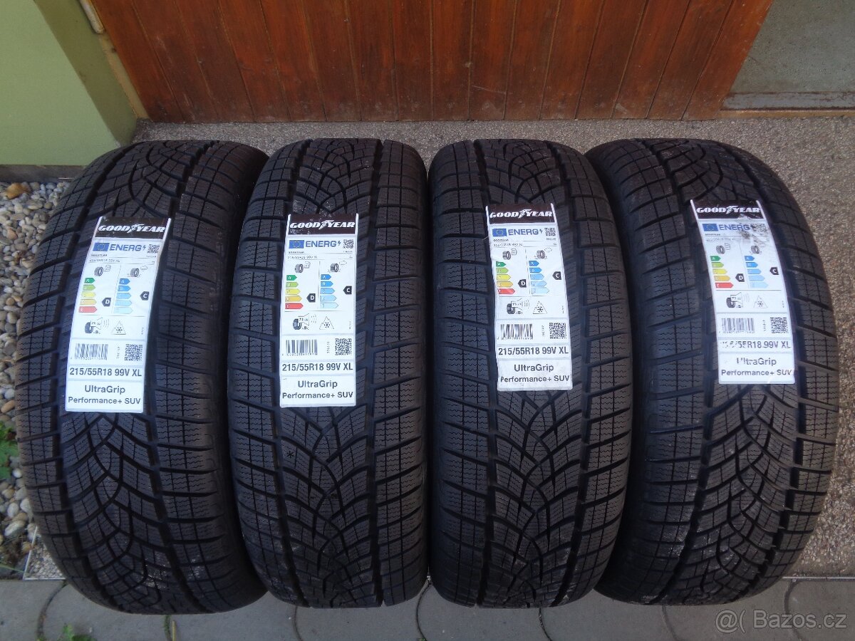 Zimní pneu 215/55/18 R18 Goodyear - NOVÉ