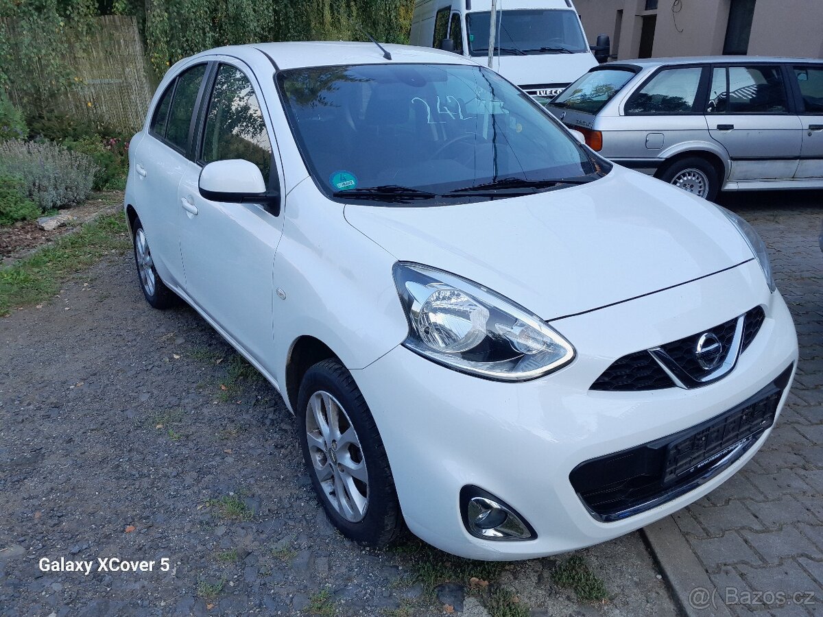 Nissan Micra 1.2 – 59 kw, benzín, rok 2014 , klima, tempomat