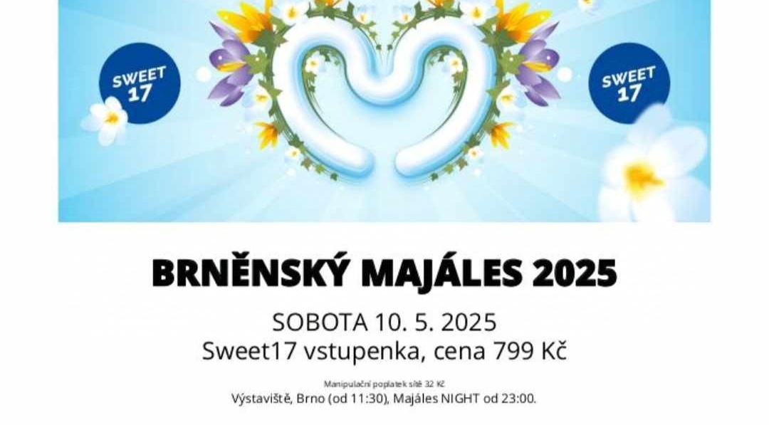 Vstupenka na Majáles 2025 Brno