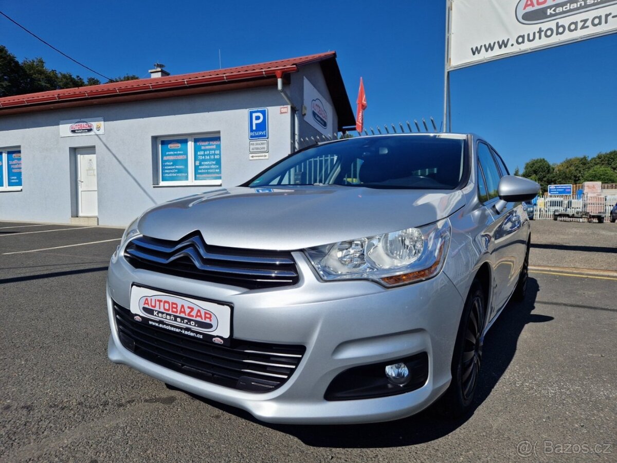 Citroën C4, 1,6 88kW SERVISKA, MASÁŽNÍ SEDADLA