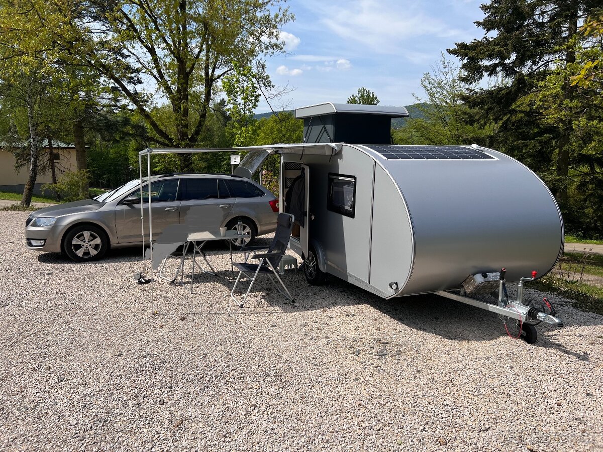 Minikaravan Mini K Family Plus - zánovní MAX výbava DPH