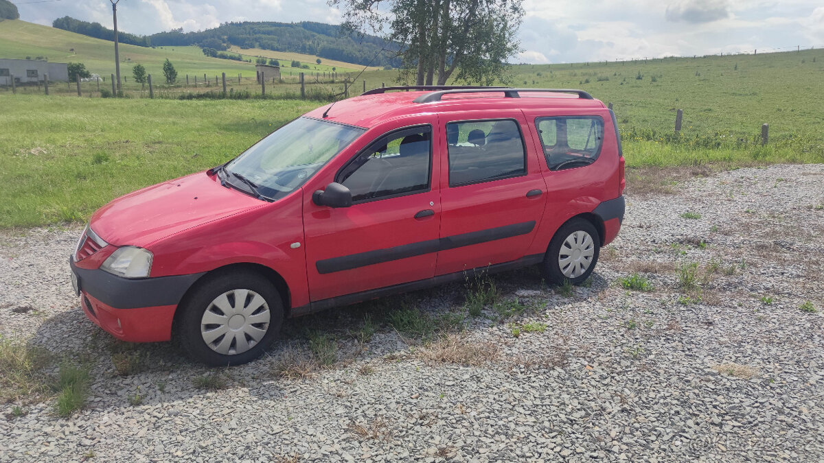 Dacia Logan MCV, 1,6 16V, LPG, 7 míst