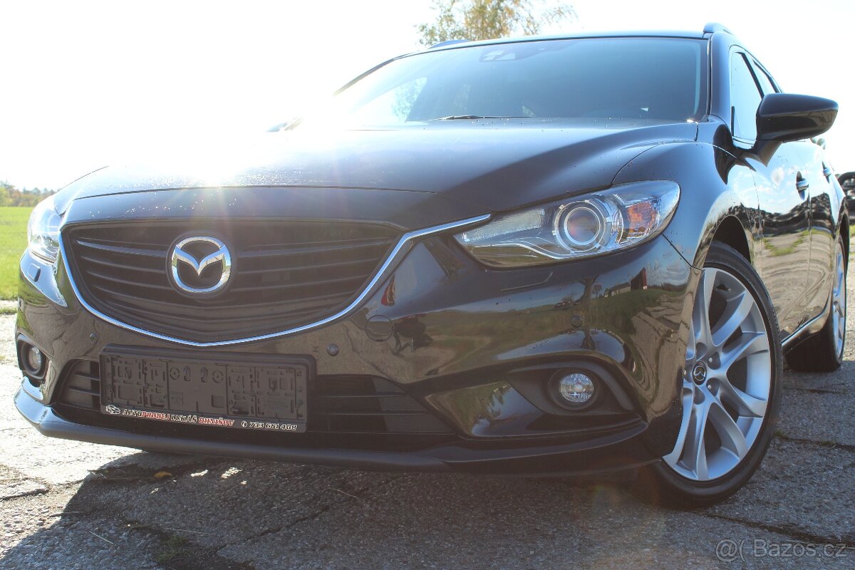 Mazda 6 2.0i 121kw 48000km xenon Led navigace kamera kůže