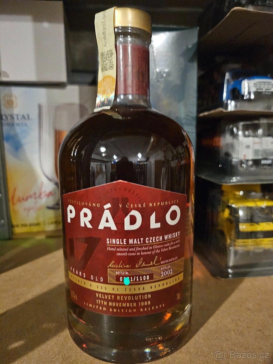 Prádlo 17 investiční whisky