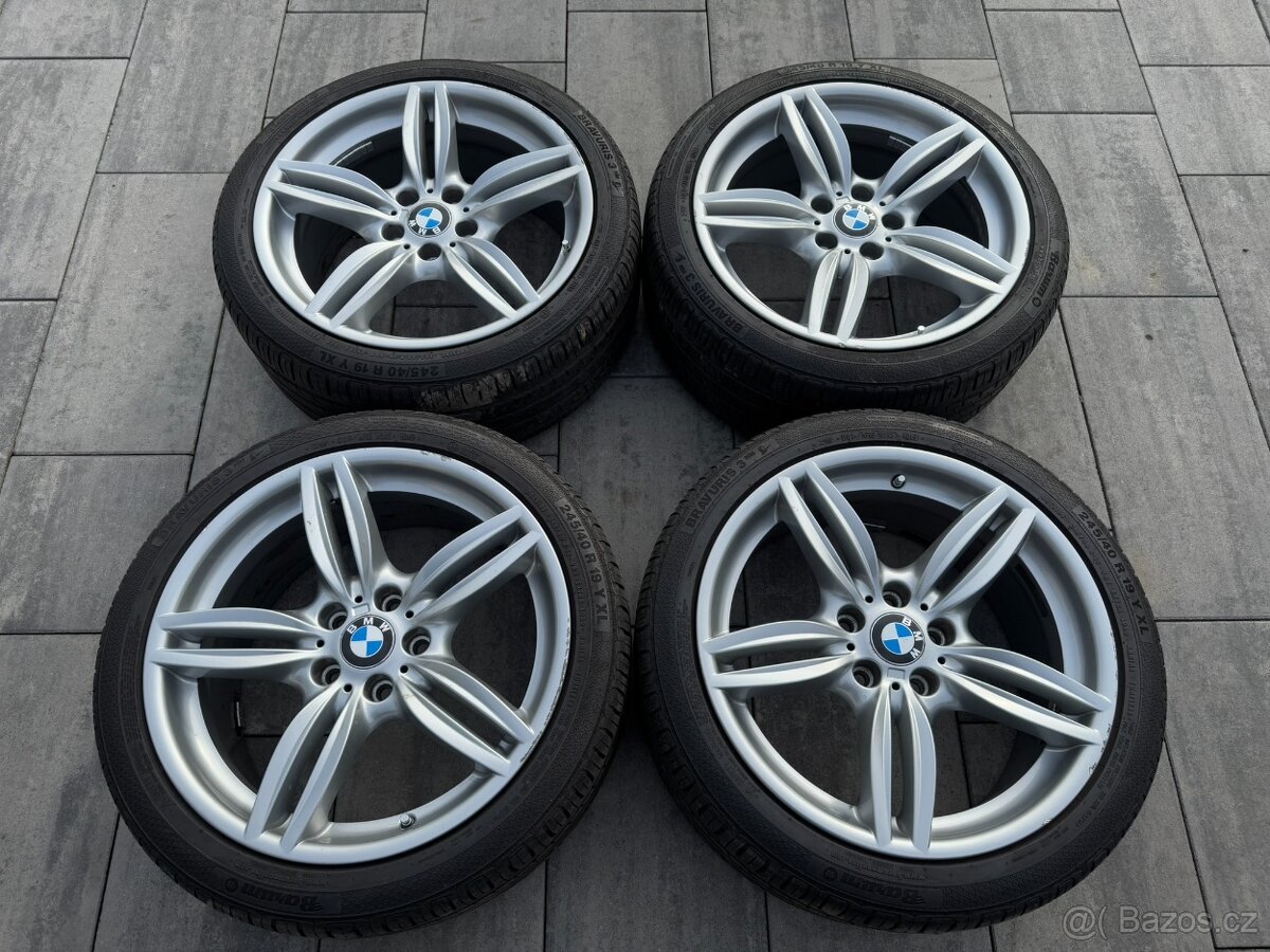 Originál alu kola Bmw F10 F11 5x120 R18 Letní 351M