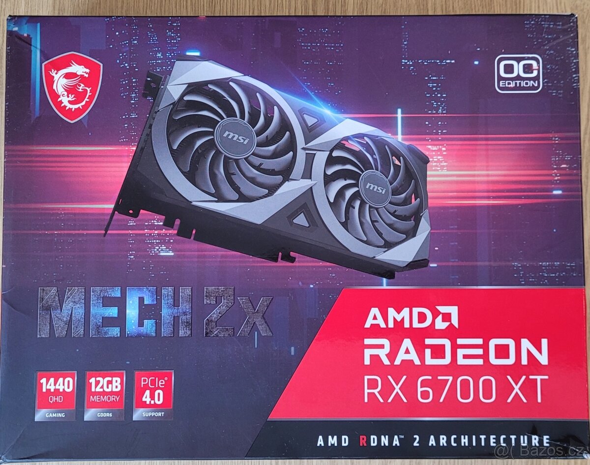 Radeon RX 6700 XT MECH 2x12G OC