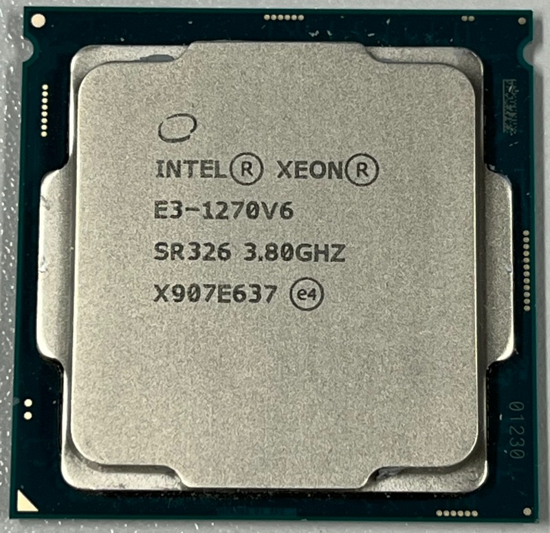 INTEL XEON E3-1270 v6, 3.80GHz, Socket 1151