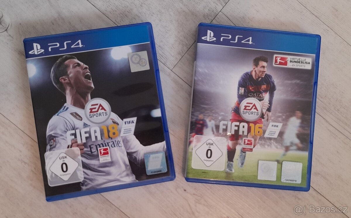 PS4 Sony Playstation 4 Fifa 16 a Fifa 18