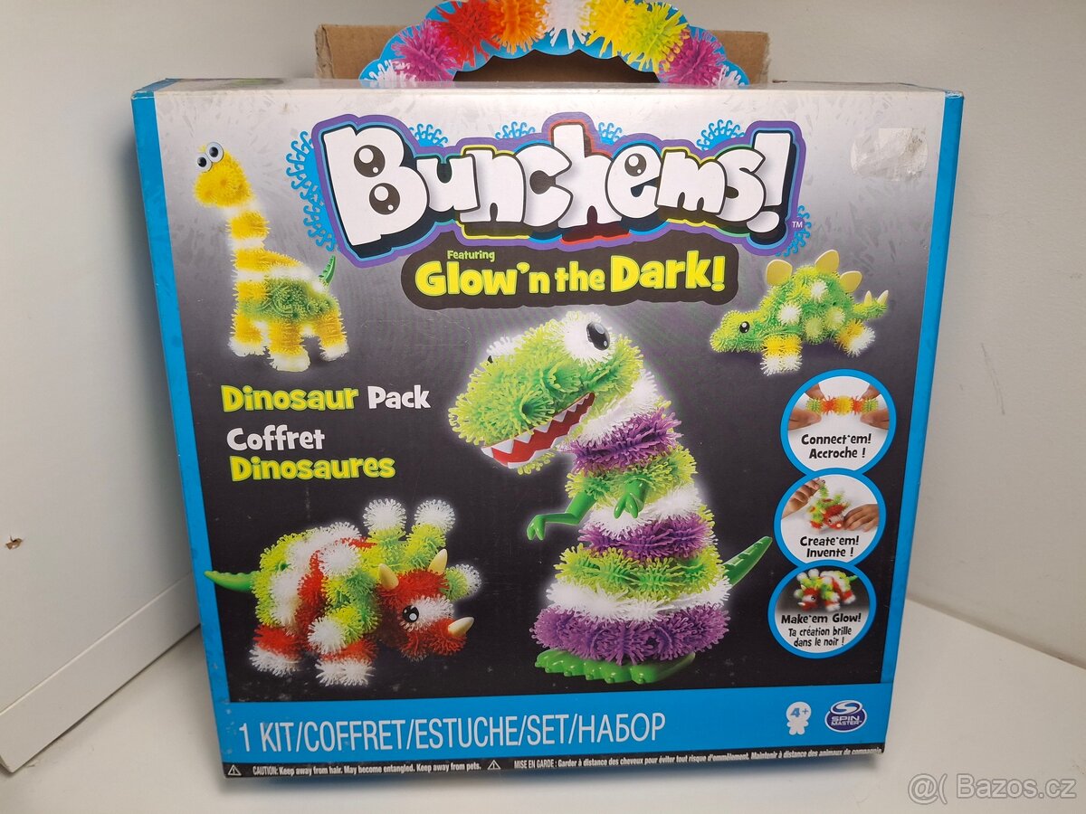 Stavebnice Bunchems Glown the Dark