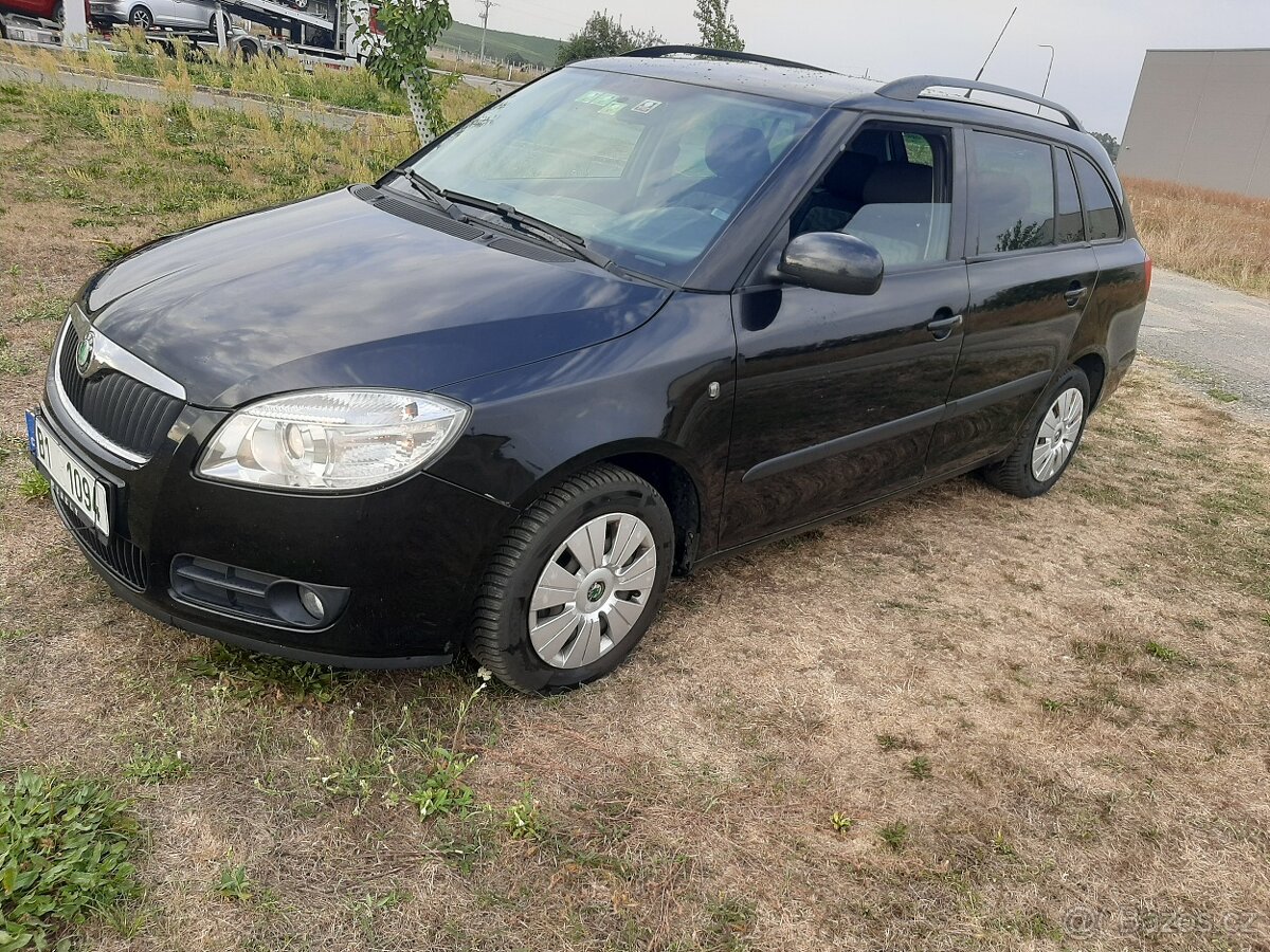 Škoda Fabia II 1.4 16v 63kw Kombi Klima Model 2009 Nová Stk.