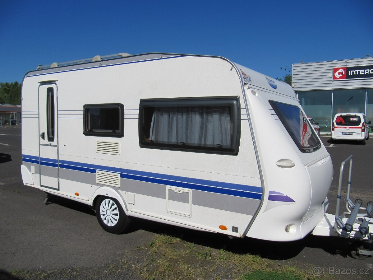 Prodám karavan Hobby 440 sf,model 2008 + mover + předstan.