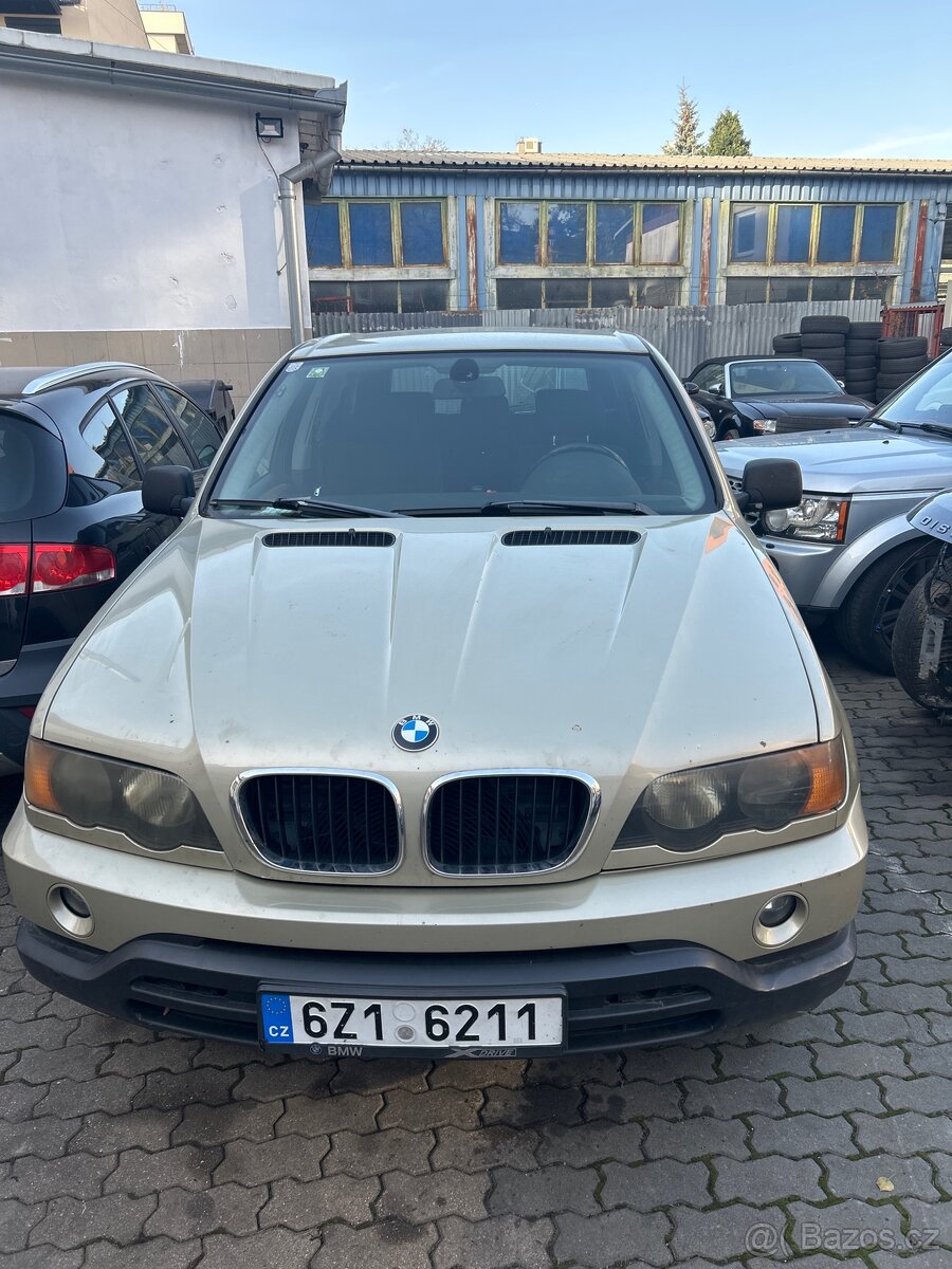 BMW X5 2001, 3,0 D 135 Kw, automat , tažné