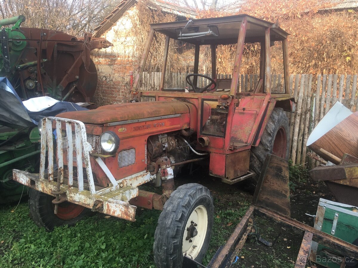 Zetor 5711/5718/6718/6911 na díly a možno doklady