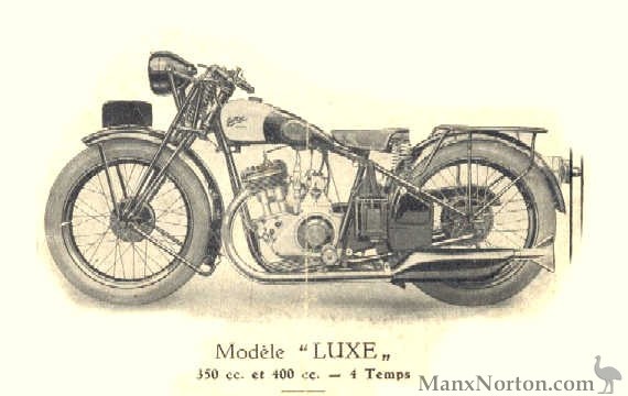 Gillet herstal 400cc Comfort 1931