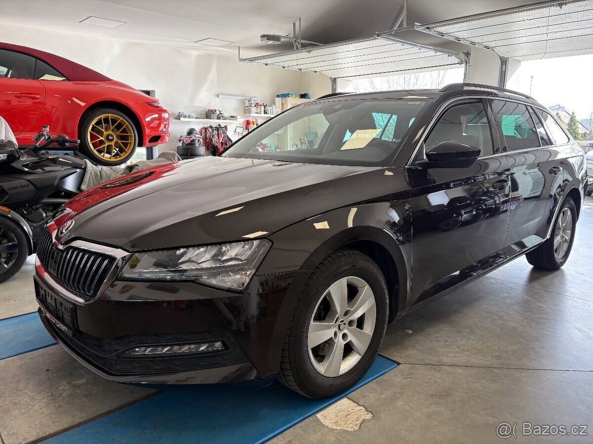 Škoda Superb 3 2Tdi 150PS m.r.2020 Navigace full led světla