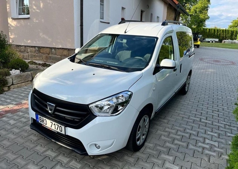 Dacia Dokker 1,5DCi klima Nová stk +rozvody nafta