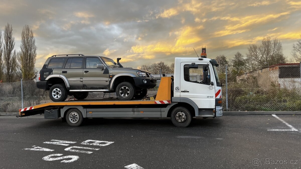 Odtah vozidel  Mercedes Atego