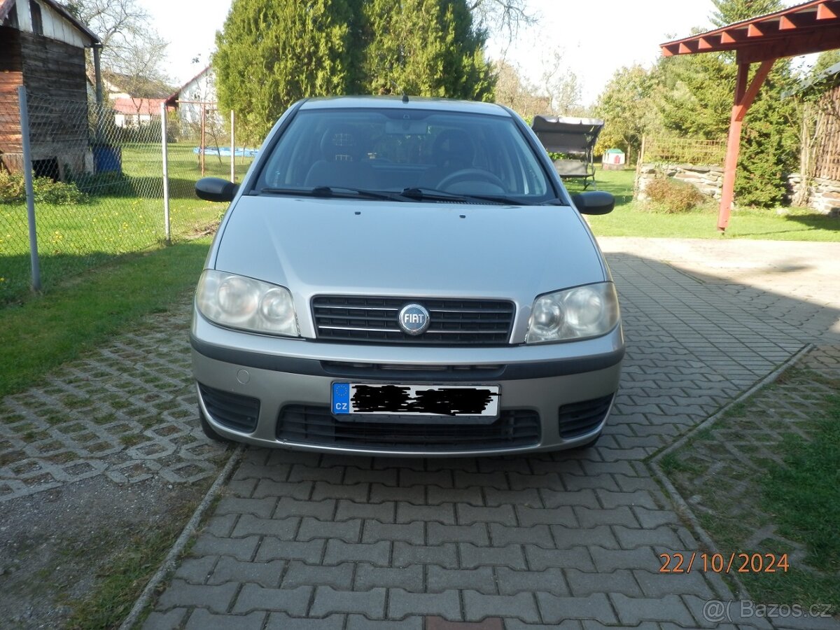 Fiat Punto 1.2 44KW Rok 2005 najeto: 150 000km