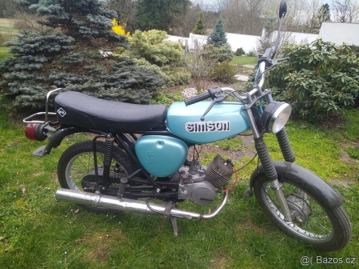 PRODAM MOTOCYKL SIMSON BEZ DOKLADU