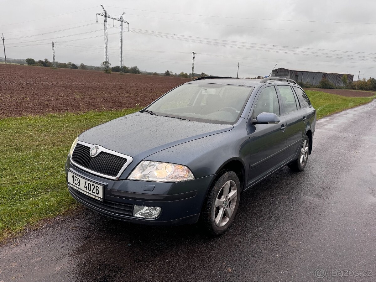 Skoda octavia 2 4x4 2.0 110kw benzin-LPG