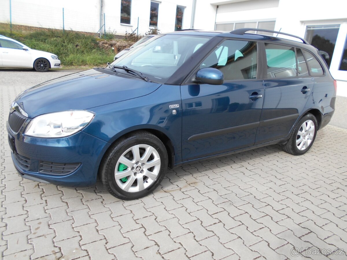 ŠKODA FABIA 2 AUTOMAT 1.2 TSI 77KW  R.2012 FAMILY SER.KNÍŽKA