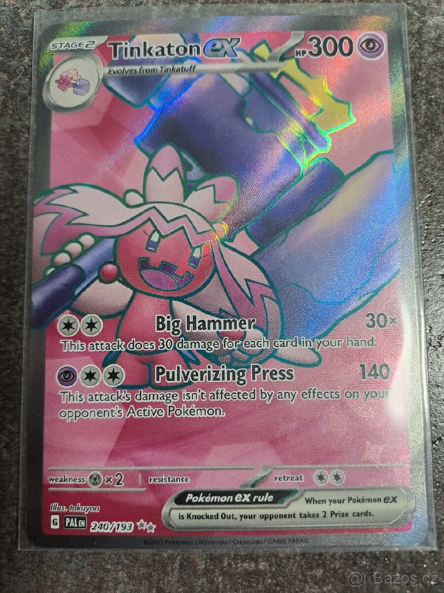 Pokemon TCG Tinkaton EX PAL 240