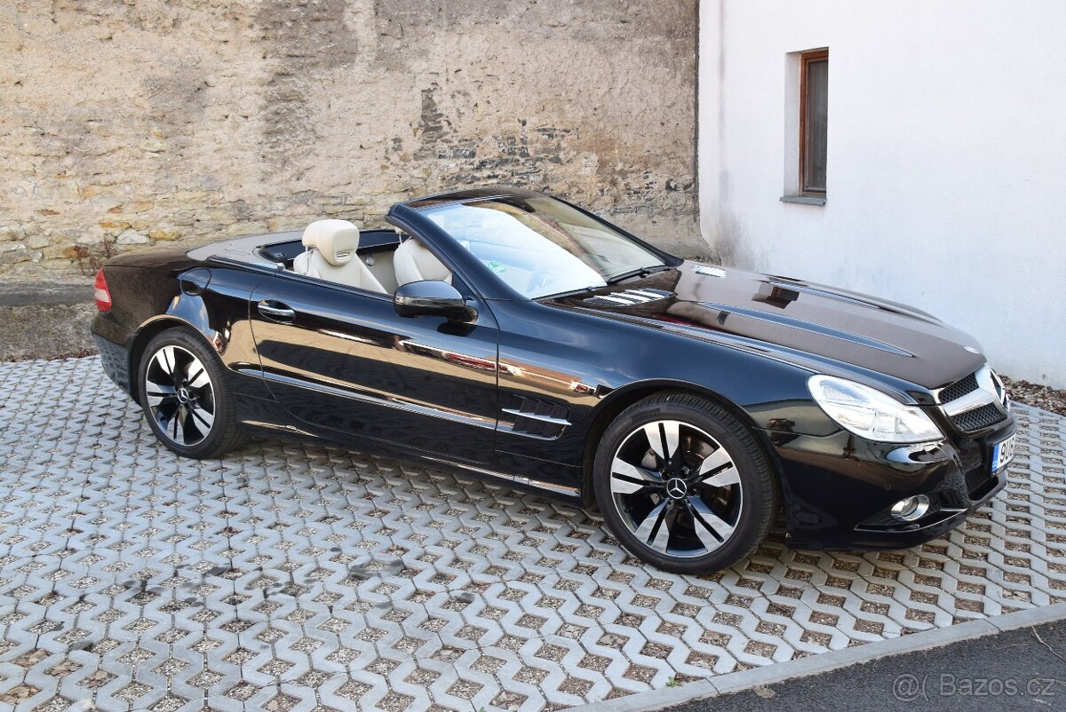 Mercedes SL 350,kabrio,roadster,sportovní,najeto 37 tis.km