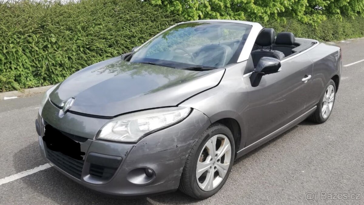 RENAULT MEGANE III CABRIO 1.9DCi-96Kw——-NAHRADNI DILY