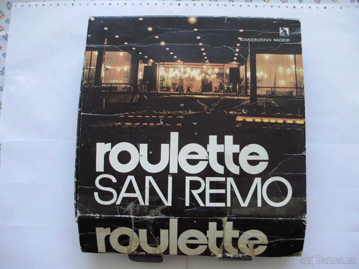 Společenská hra Roulette San Remo