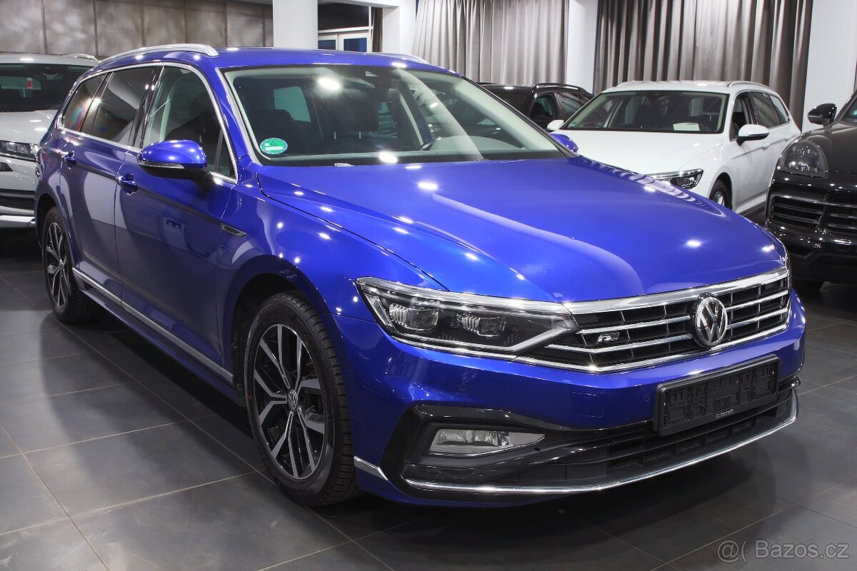 VW Passat B8 2.0TDI 110kW DSG R-Line Matrix Tažné ACC ERGO